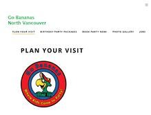 Tablet Screenshot of gobananasnorthvan.com